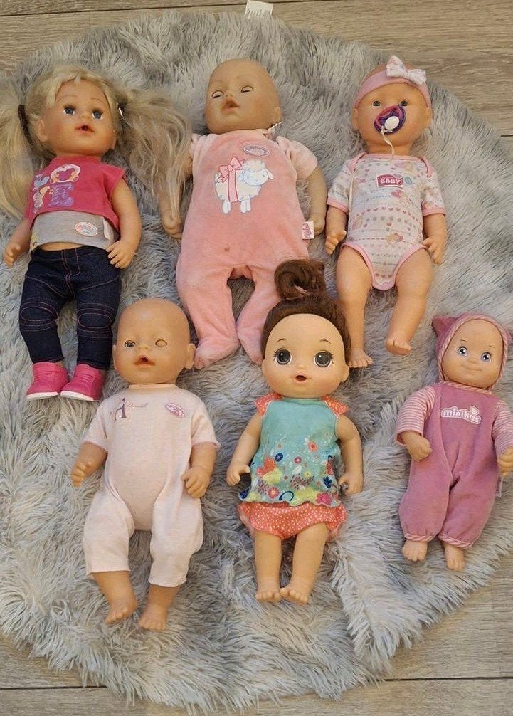 Diverse poppen, waaronder Baby Born en Baby Alive, Kinderen en Baby's, Speelgoed | Poppen, Ophalen of Verzenden, Babypop