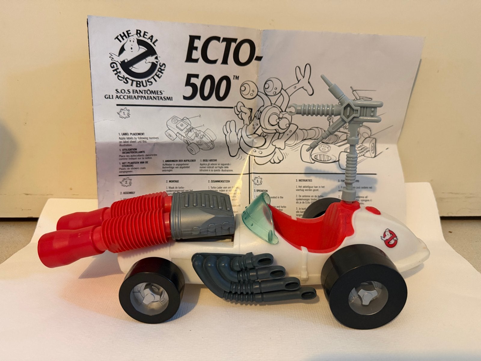 Vintage The Real Ghostbusters Ecto-500 (lees tekst), Ophalen of Verzenden, Gebruikt