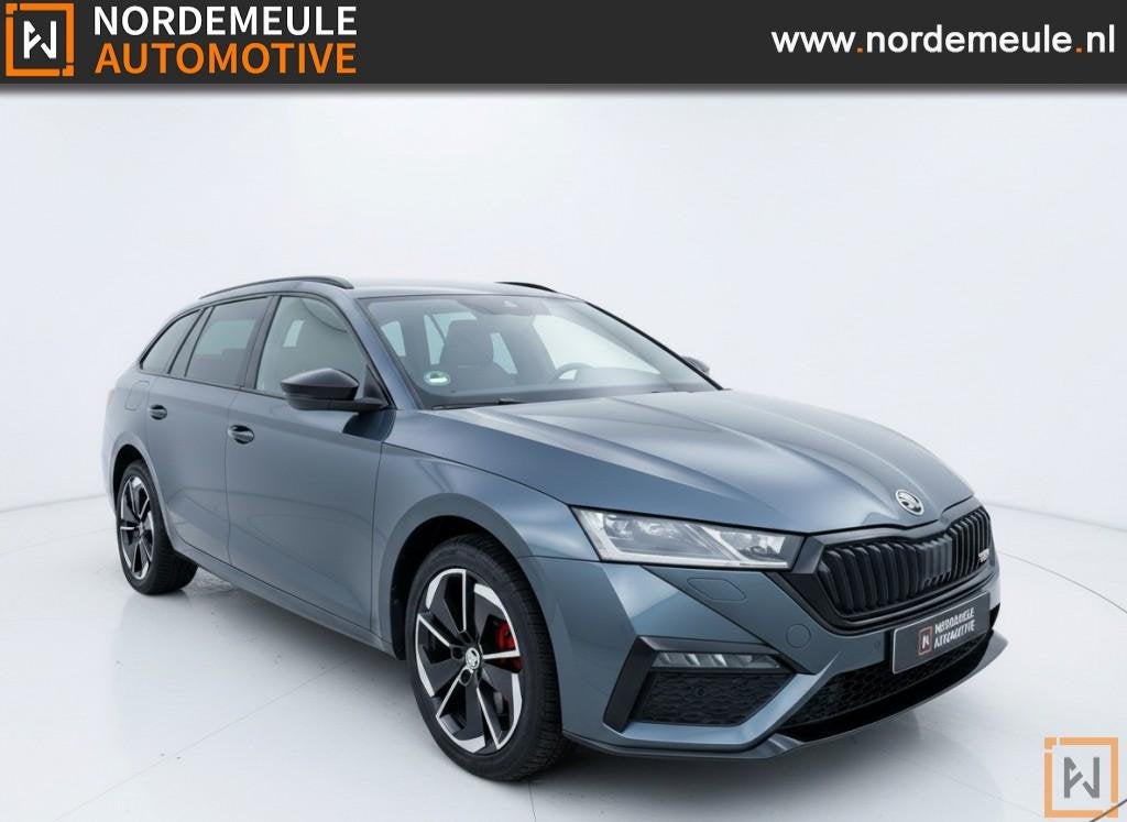 Skoda OCTAVIA 1.4 TSI IV RS, Xenon, Lane, ACC, Trekhaak, Auto's, Skoda, Gebruikt, Euro 6, 4 cilinders, Bluetooth