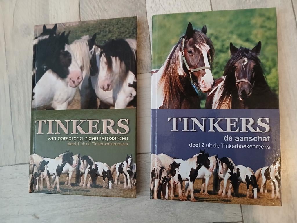 Tinkers boeken deel 1 & 2 - Nieuwstaat, Ophalen of Verzenden, Zo goed als nieuw, Paarden of Pony's, Miranda Sauter & Rob de Beus