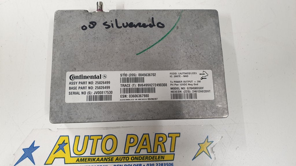 Chevrolet Silverado  OnStar module 2007-2008, Gebruikt, Info@gm.com, Ophalen of Verzenden, Buick