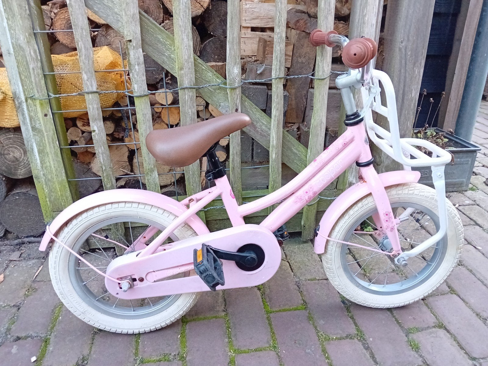 Popal Cooper meisjesfiets 14 inch - Nette staat, Ophalen, Gebruikt, Minder dan 16 inch, Popal Cooper