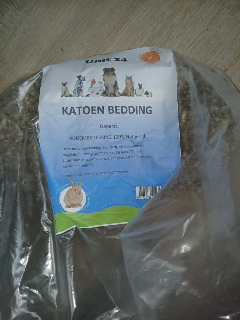 Restje katoenen bodembedekking, Ophalen of Verzenden, Knaagdier of Konijn