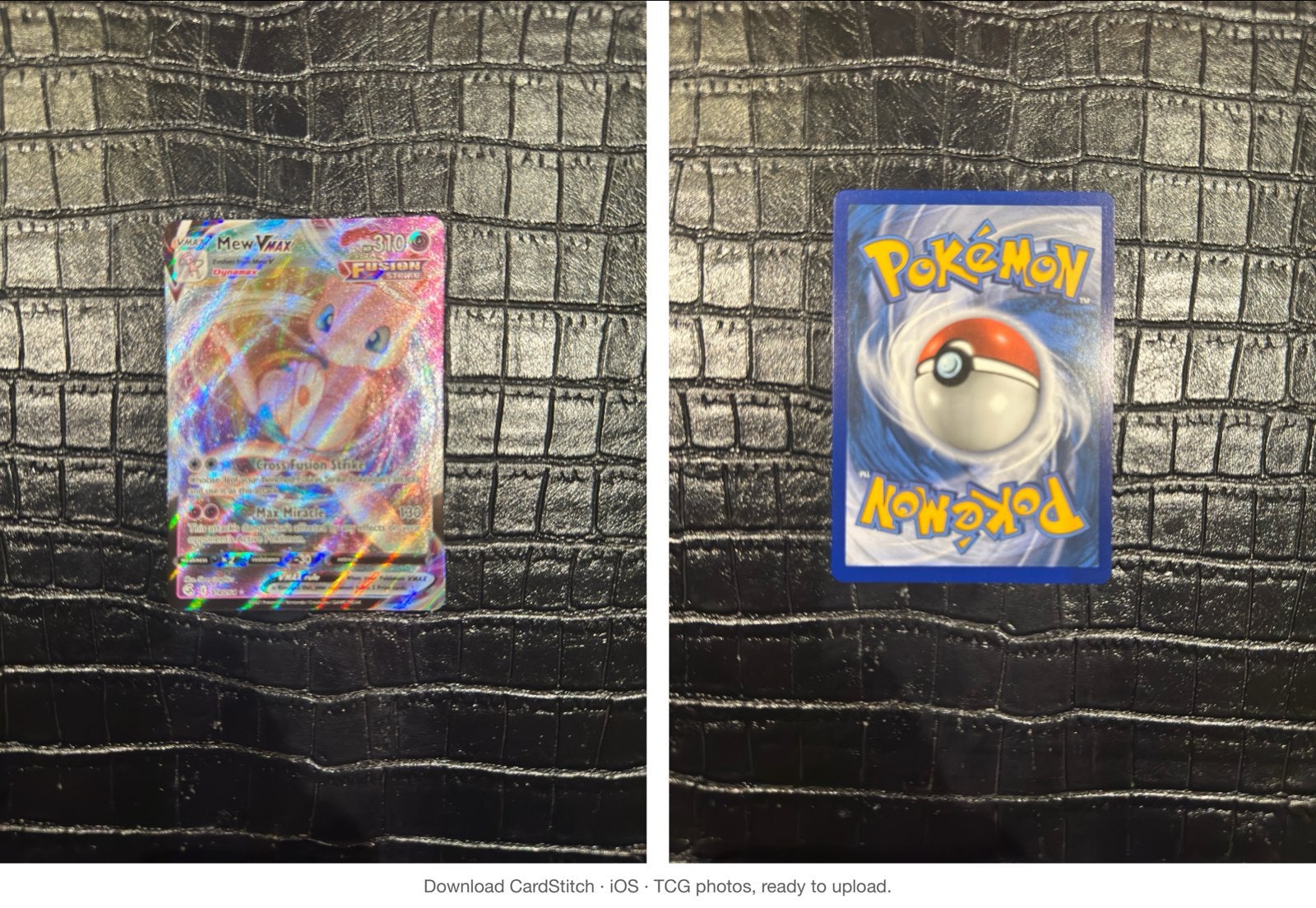 Mew VMAX 114/264 (2x beschikbaar), Ophalen of Verzenden, Zo goed als nieuw, Losse kaart, Foil