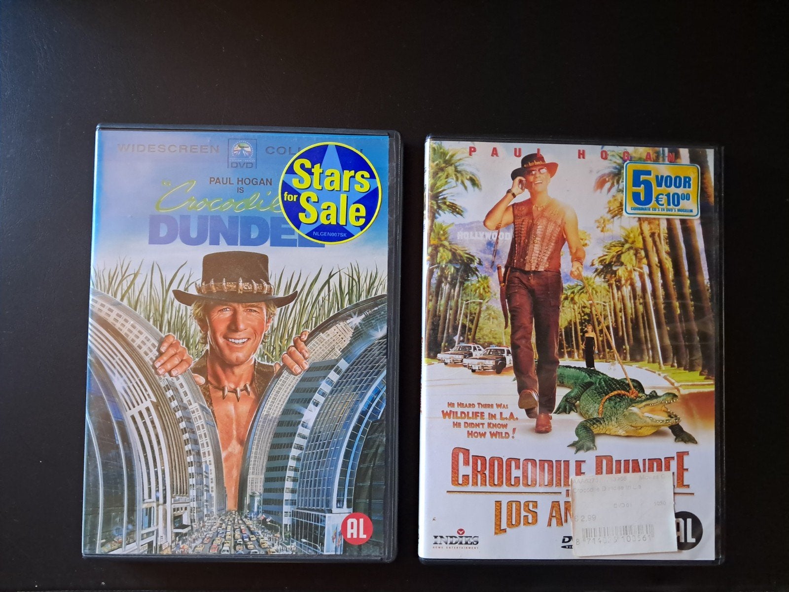 DVD Crocodile Dundee 1 + 3 (€16,5 inclusief verzendkosten), Engels, Verzenden, Nederlands, Zo goed als nieuw