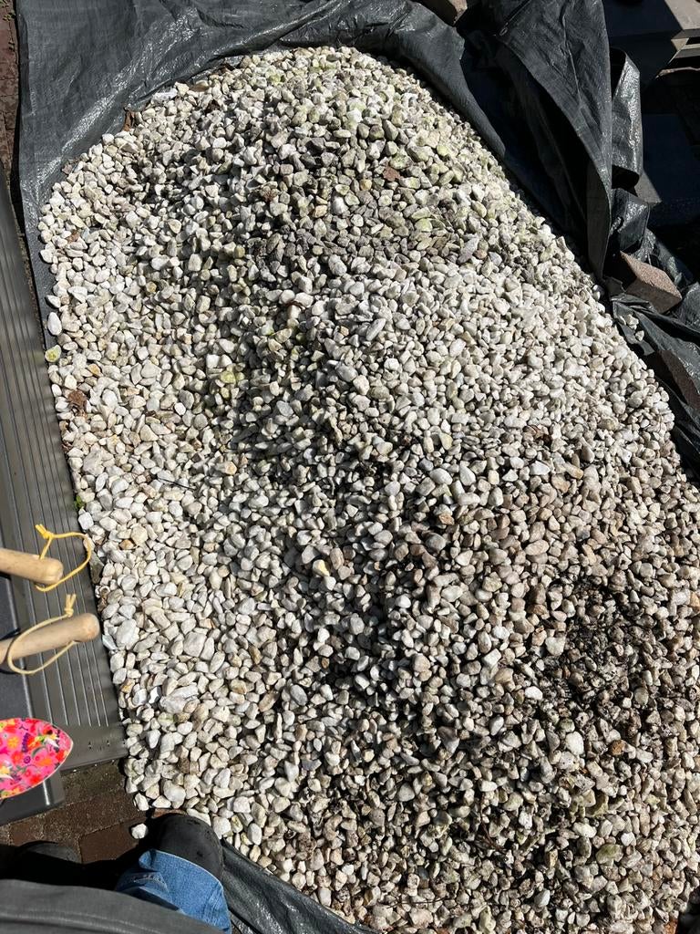 Gratis split, Tuin en Terras, Grind, Keien en Split, Ophalen of Verzenden, Zo goed als nieuw, Basalt, Split