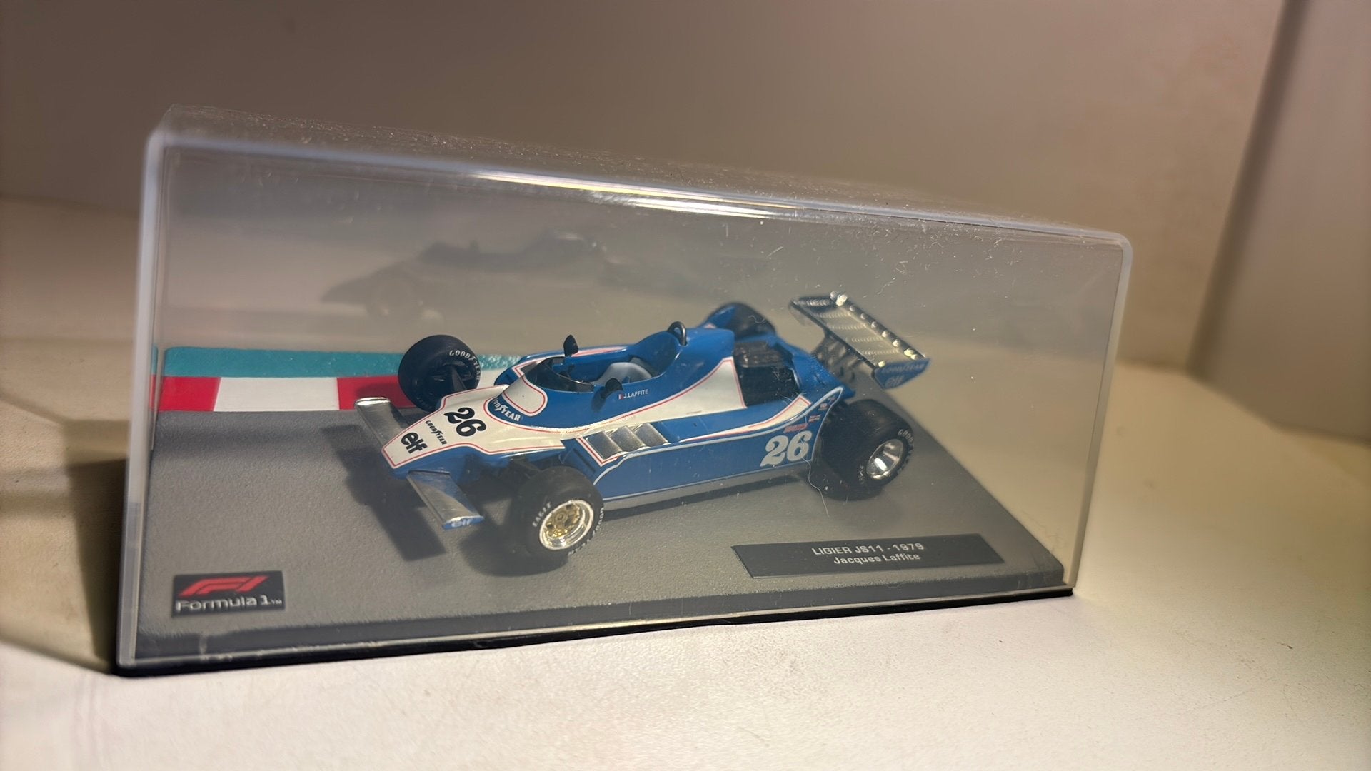 F1 ligier js11 jacques laffite 1979 atlas 1.43, Overige merken, Auto, Ophalen of Verzenden, A