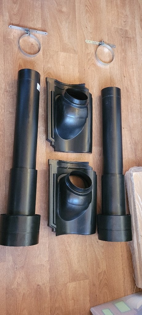 Ubbink Dakdoorvoer Set 110mm, Ophalen, Nieuw, Ventilator en Afzuiger