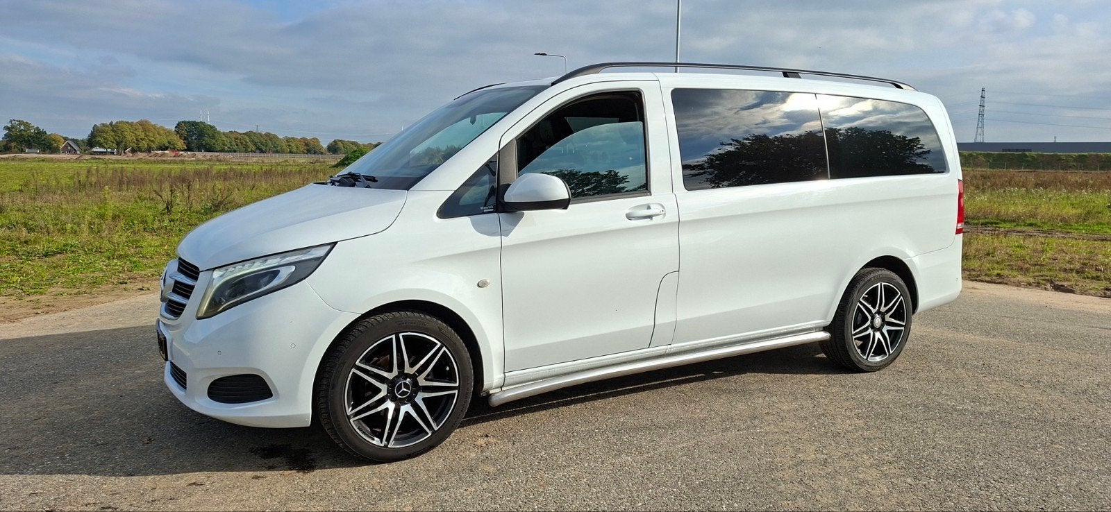 Mercedes-Benz Vito 2.1 CDI 100KW 2018 DubbelCabine, Auto's, Automaat, 136 pk, 4 cilinders, Wit