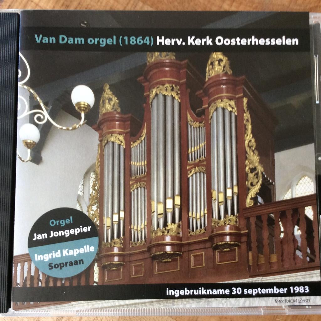 Orgel - Jan Jongepier, van Dam orgel Oosterhesselen, Cd's en Dvd's, Cd's | Klassiek, Gebruikt, Overige typen, Barok, Ophalen of Verzenden