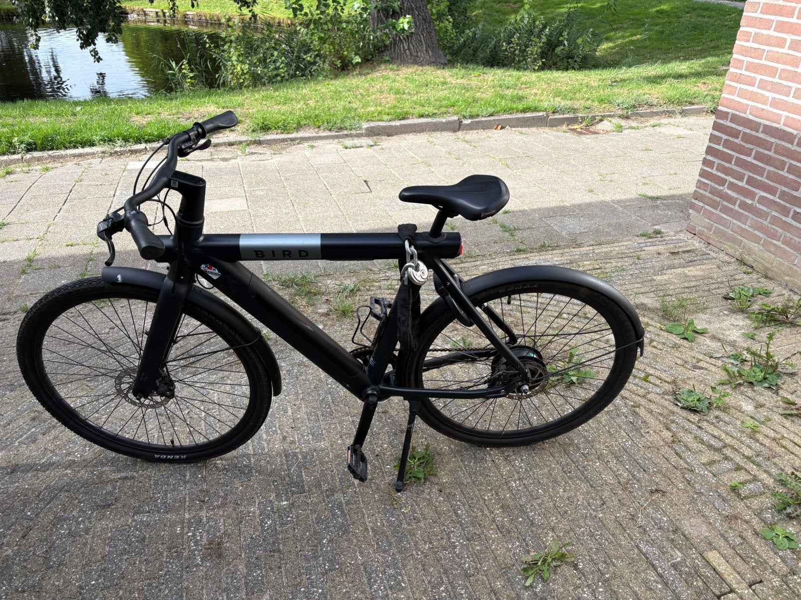 Bird bike, electrische herenfiets, Fietsen en Brommers, Elektrische fietsen, Minder dan 30 km per accu, Gebruikt, 59 cm of meer