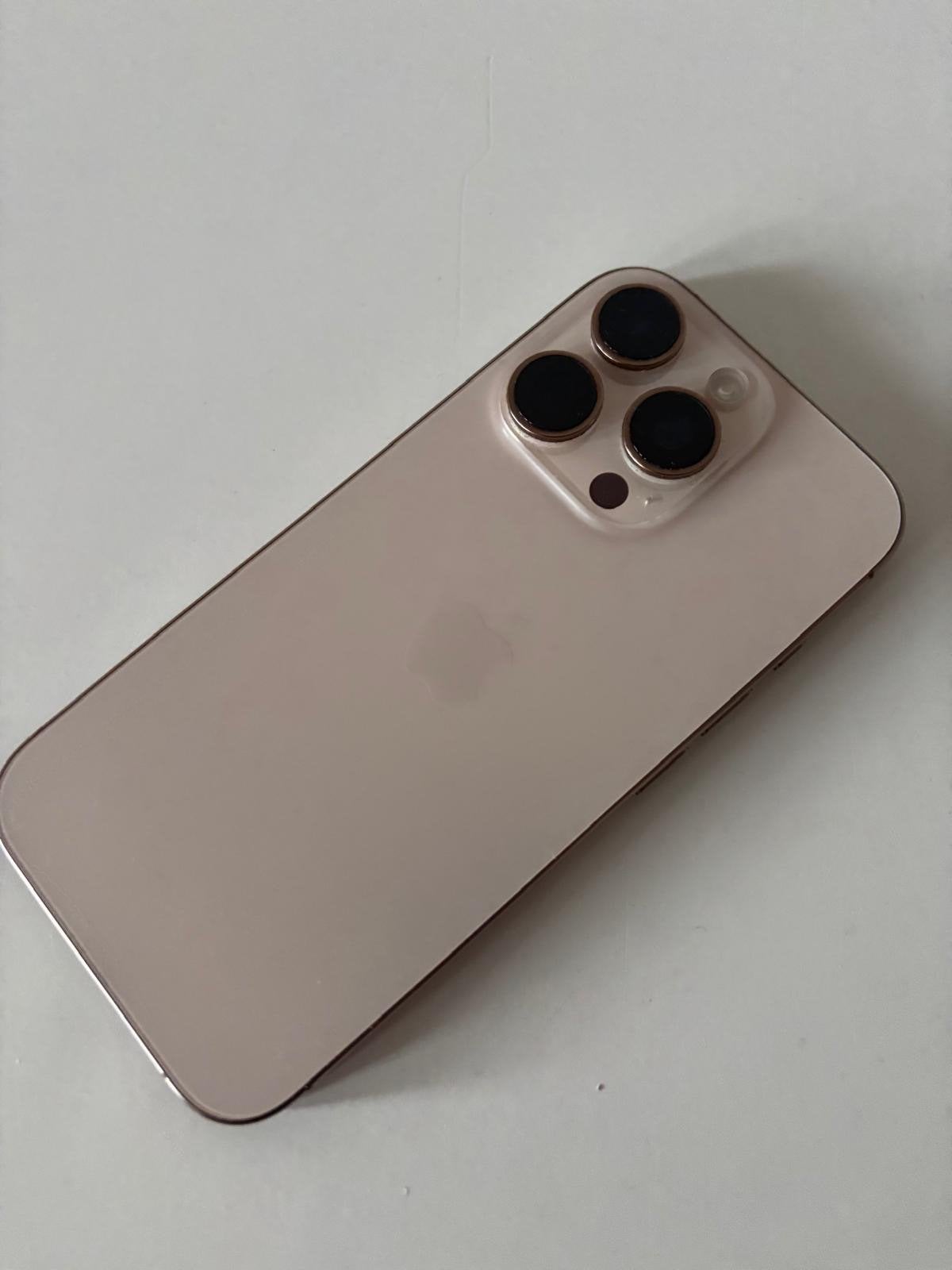 Zo goed als nieuwe iPhone 16 Pro 128GB desert titanium, Telecommunicatie, Mobiele telefoons | Apple iPhone, 128 GB, Zo goed als nieuw