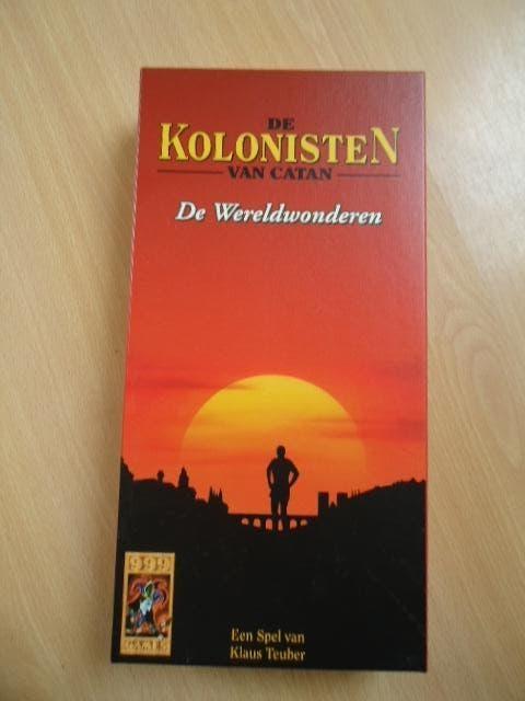 De Kolonisten van Catan uitbreiding: De Wereldwonderen, Ophalen of Verzenden, Zo goed als nieuw, 999 games