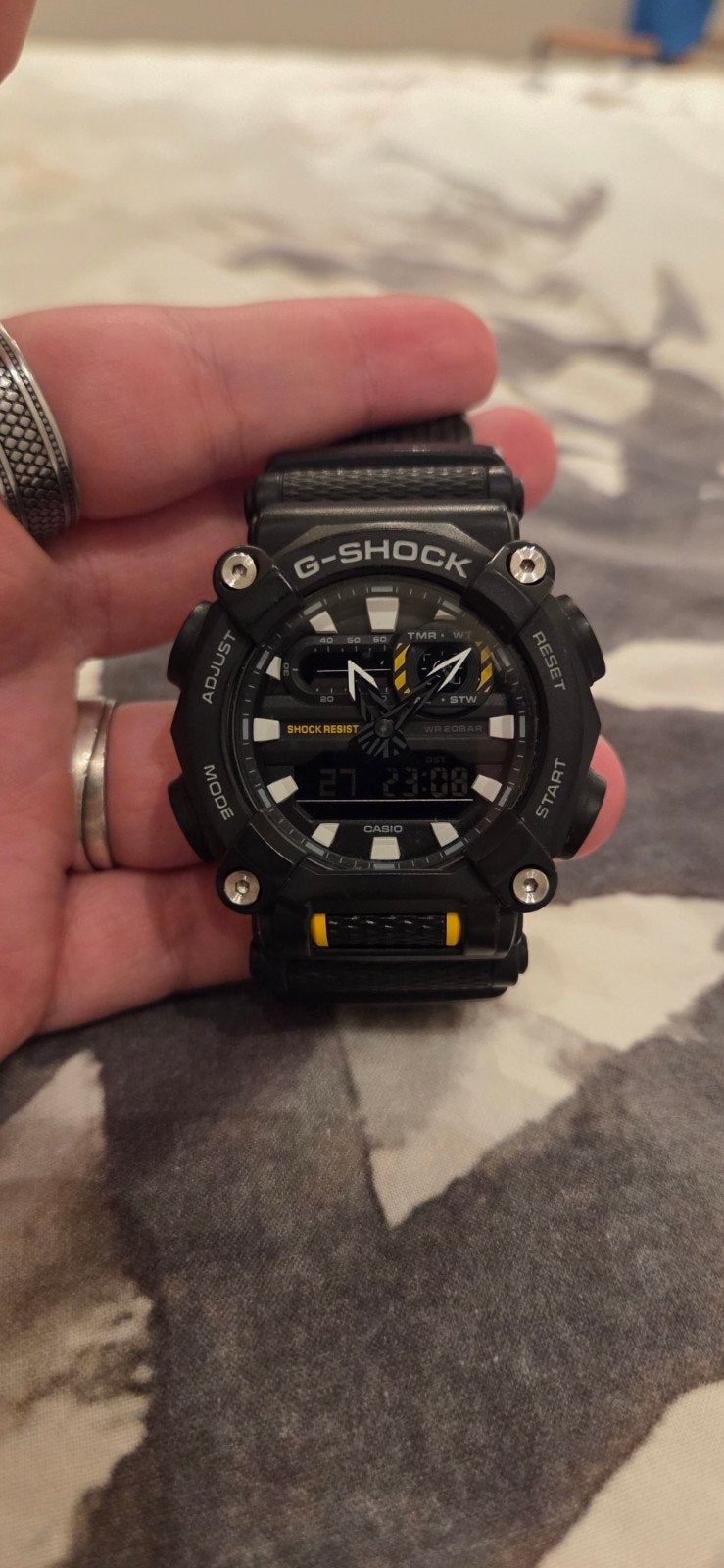 Casio G-Shock Polshorloge - Zwart, Schokbestendig, Casio, Kunststof, Polshorloge, Kunststof