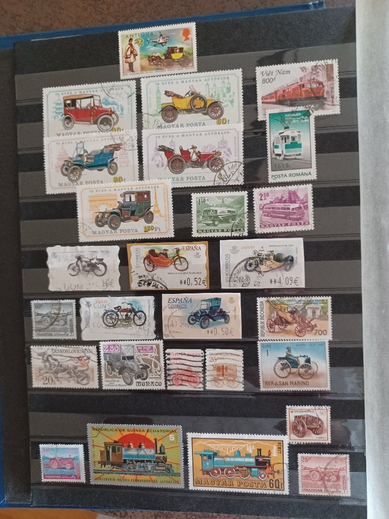 OLDTIMERS (div.landen) incl. verzendkosten, Ophalen of Verzenden, Na 1940, Gestempeld