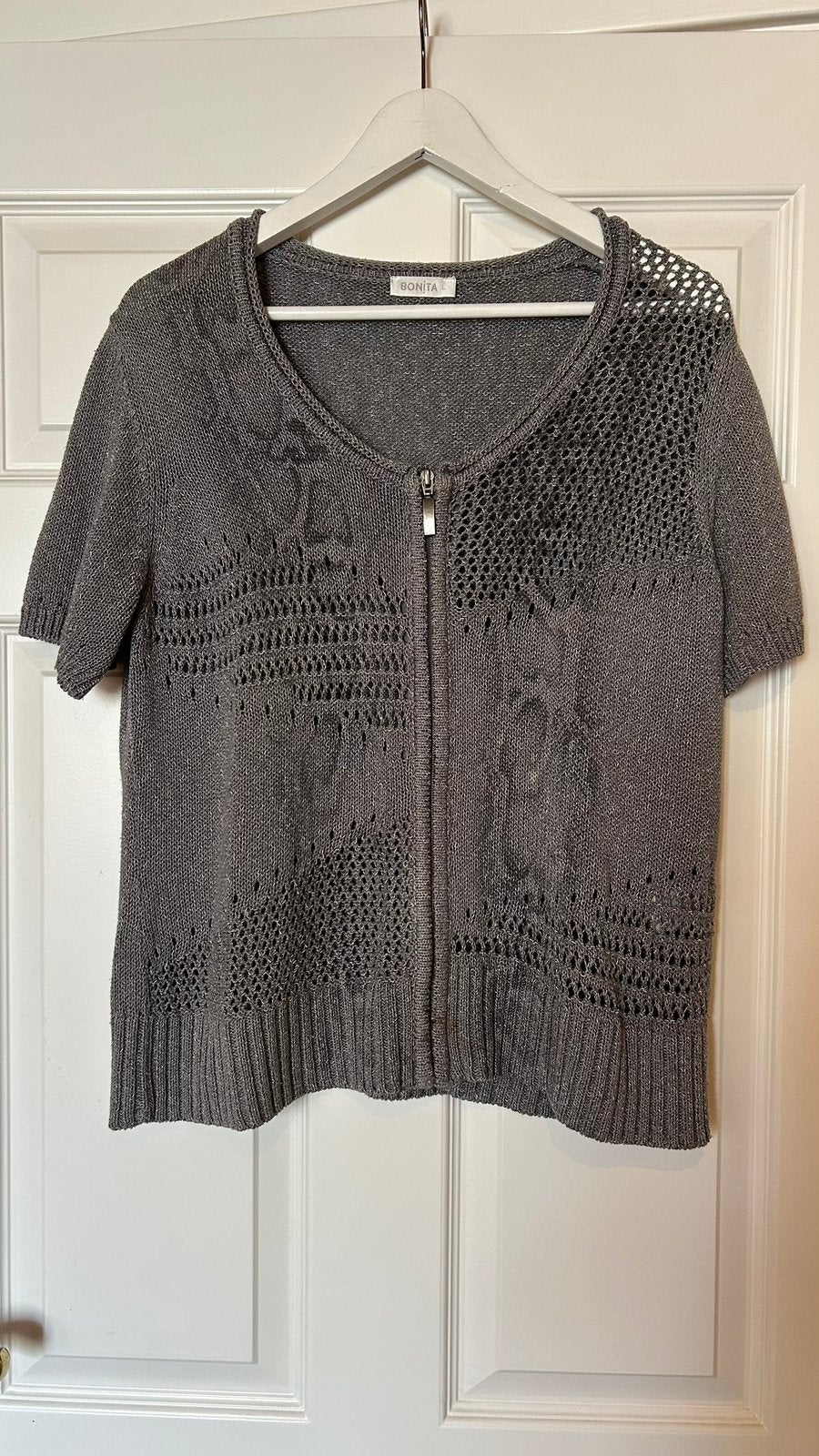Bonita grijs vest maat L, Kleding | Dames, Verzenden, Maat 42/44 (L), Bonita, Zo goed als nieuw