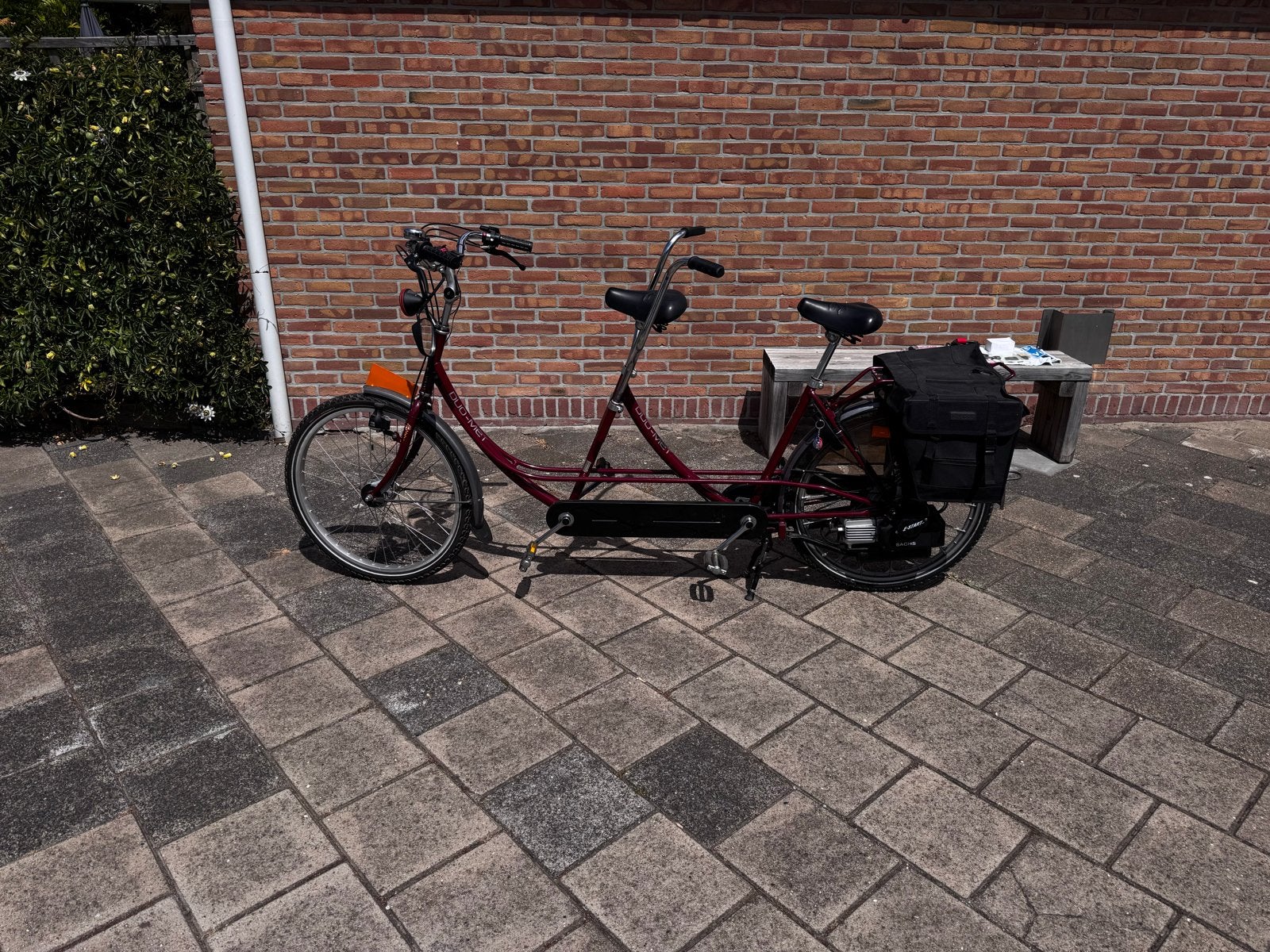 Spartamet tandem met E-Start, Ophalen, Gebruikt, Benzine, Spartamet