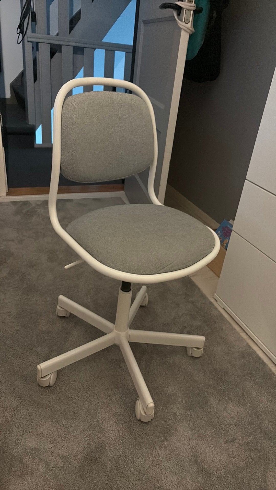 Bureaustoel Ikea örfjäll, Ophalen, Zo goed als nieuw, Zwart