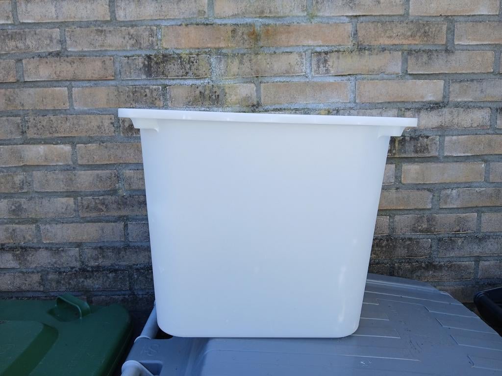 Witte Ikea Trofast opbergbak, Doe-het-zelf en Verbouw, Kratten en Dozen, Ophalen, Gebruikt, Minder dan 50 cm, Minder dan 40 cm