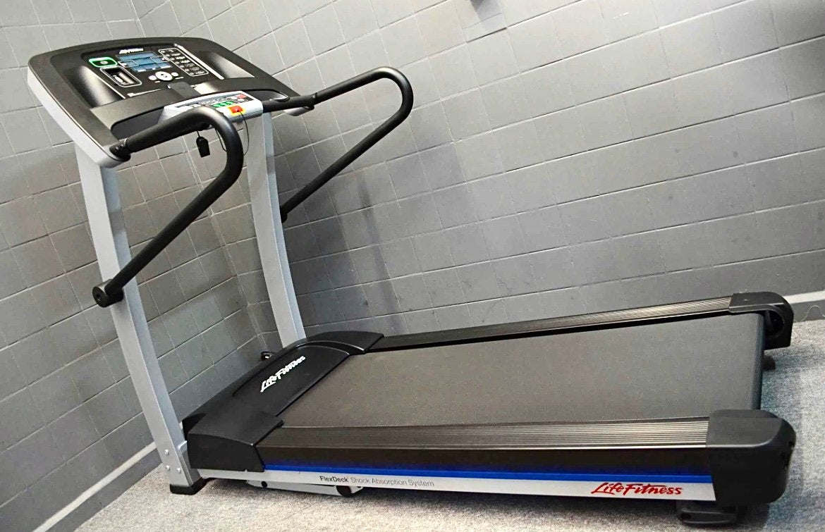 Loopband Life Fitness F1, Sport en Fitness, Ophalen, Zo goed als nieuw, Benen, Overige typen