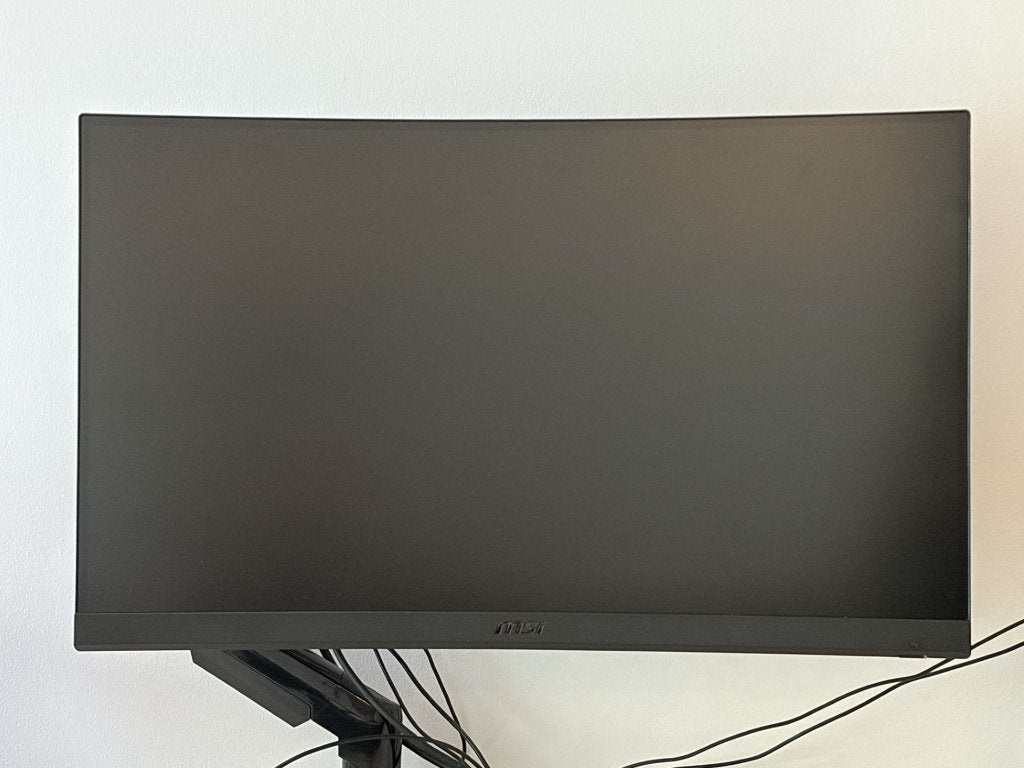 MSI G27CQ4 E2 – 27" WQHD Curved 170Hz 1ms (+ arm), Computers en Software, Monitoren, Kantelbaar, VA, Minder dan 1 ms, Zo goed als nieuw
