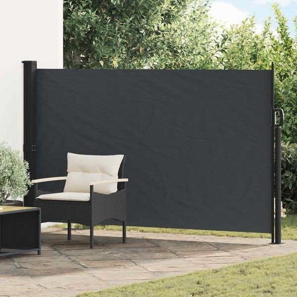 Lifa Garden oprolbaar windscherm 170x300cm Zwart, Ophalen, Uittrekbaar, Nieuw