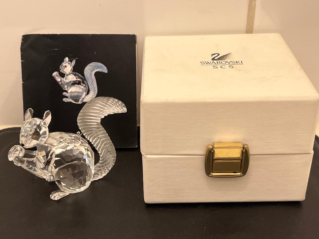 Swarovski Eekhoorn SCS Jubileum 1987-1997, Ophalen of Verzenden, Zo goed als nieuw, Figuurtje