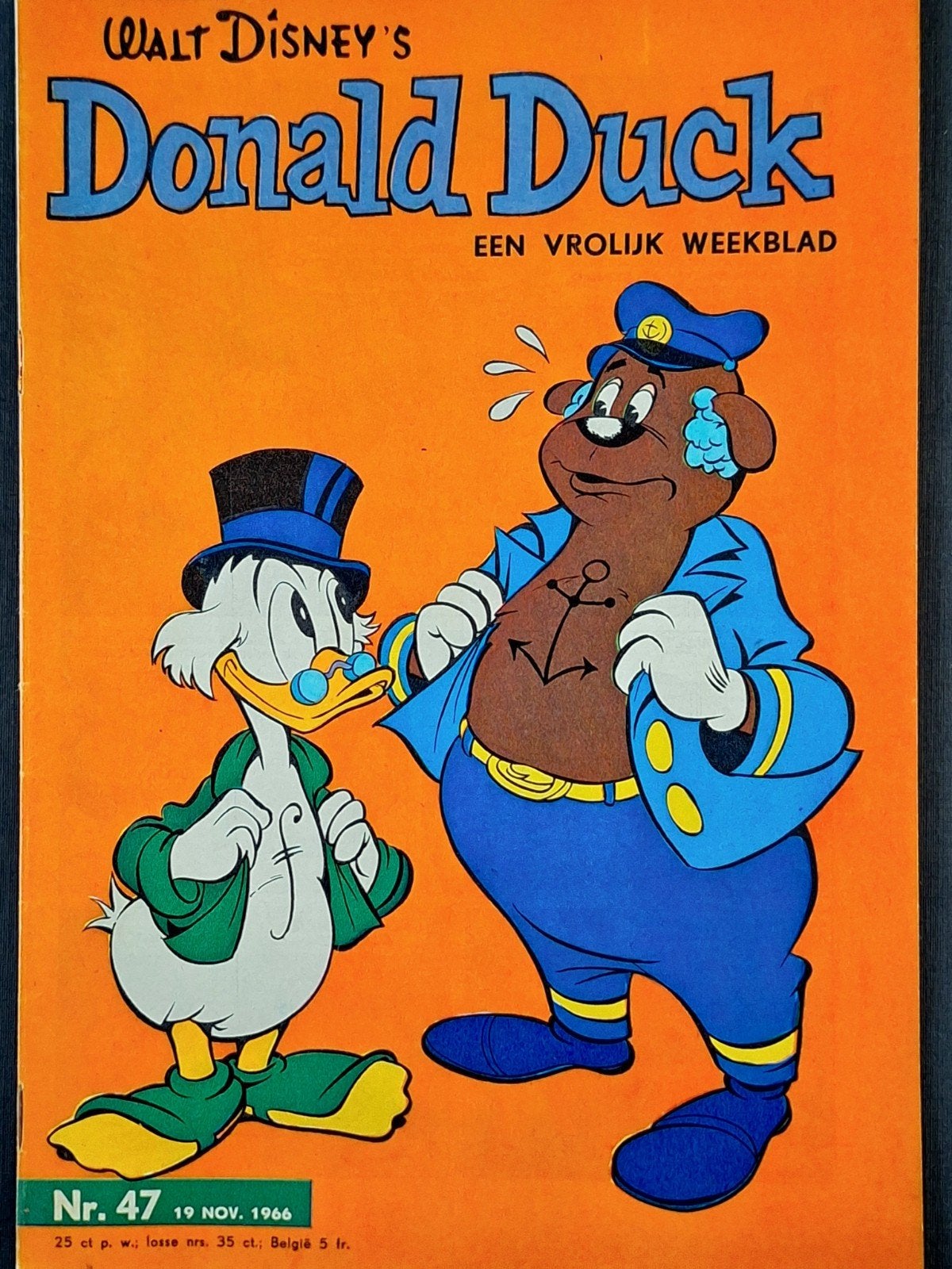 Donald Duck 1966 nr. 47, Eén stripboek, Ophalen of Verzenden, Zo goed als nieuw