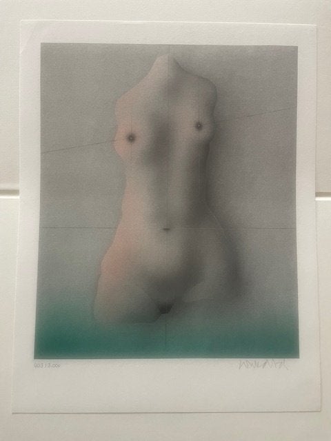 Paul Wunderlich hanfgesigneerd, Ophalen of Verzenden