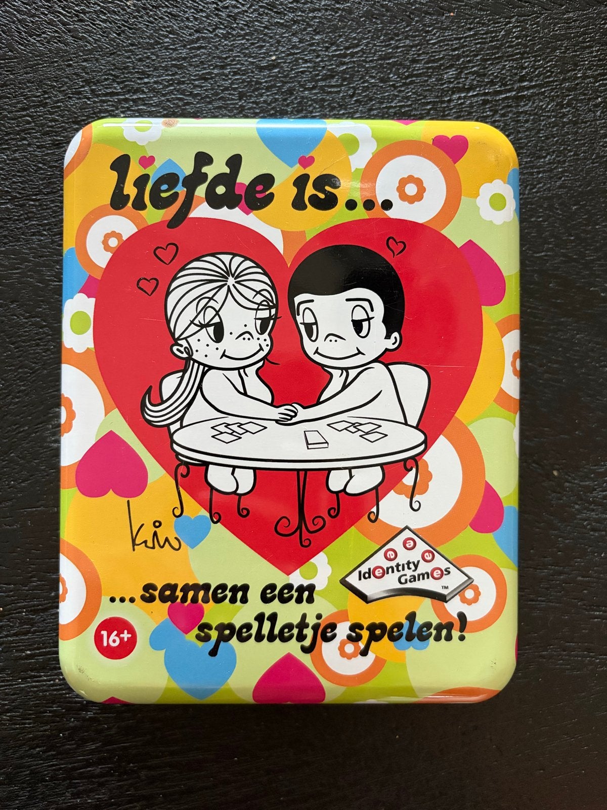 Liefde is samen een spelletje spelen - Kaartspel, Een of twee spelers, Ophalen of Verzenden, Zo goed als nieuw