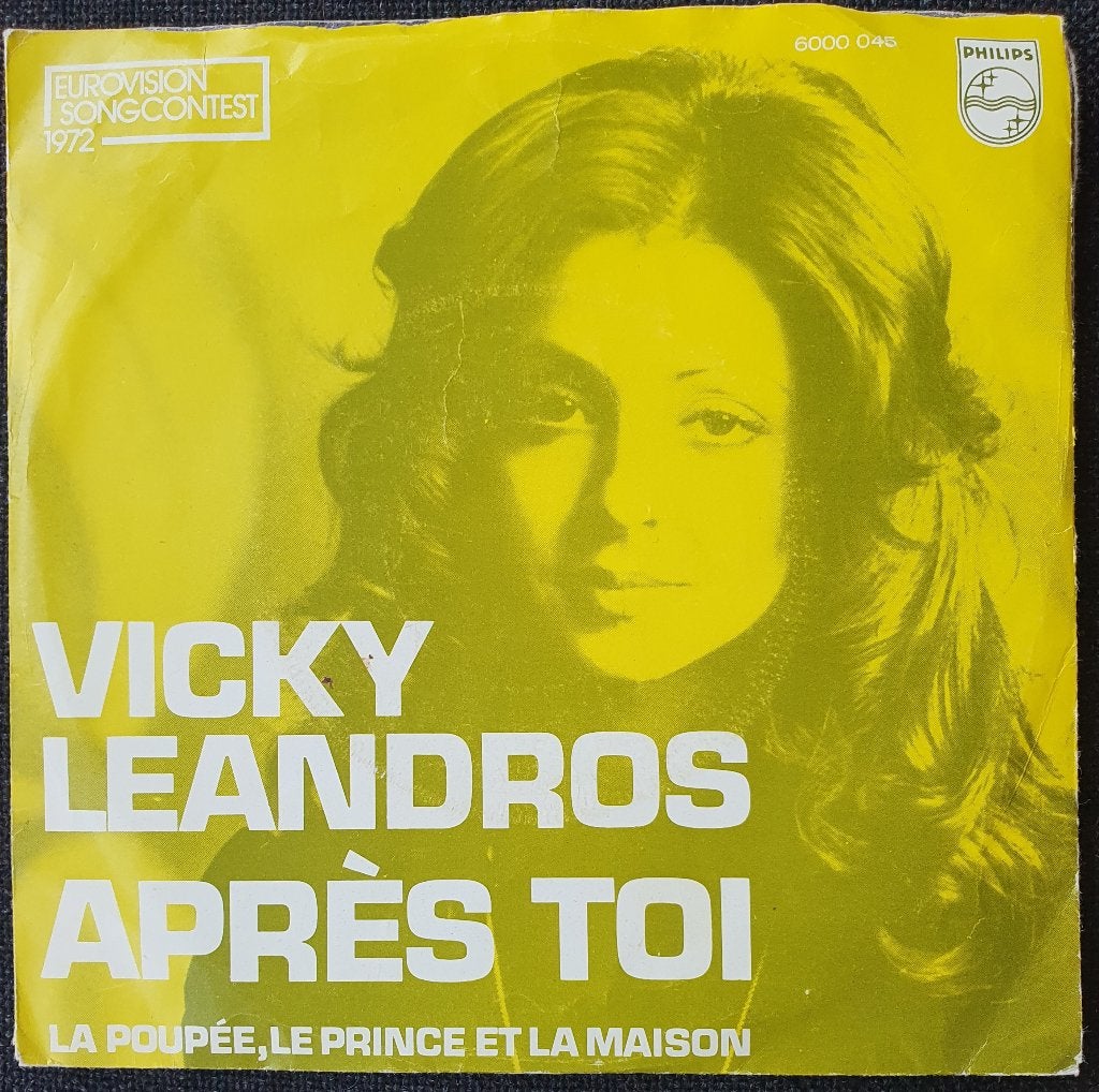 Vicky Leandros - Apres Toi, Gebruikt, 7 inch, Nederlandstalig, Fotohoes