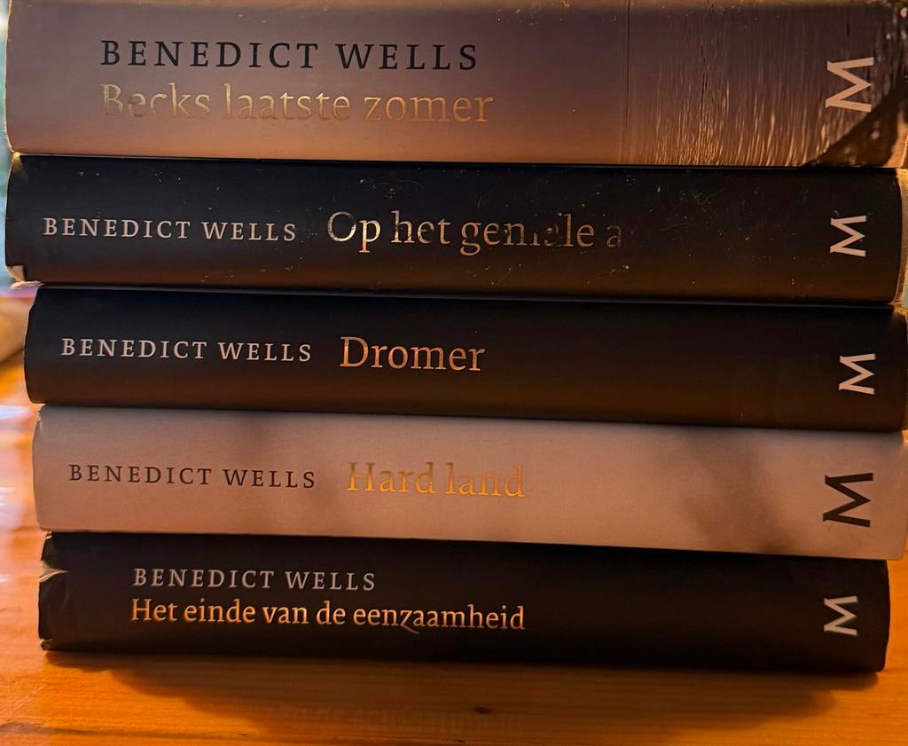 Benedict Wells - 5 hardcovers (o.a. Het einde van de eenzaam, Boeken, Ophalen of Verzenden, Gelezen, Nederland