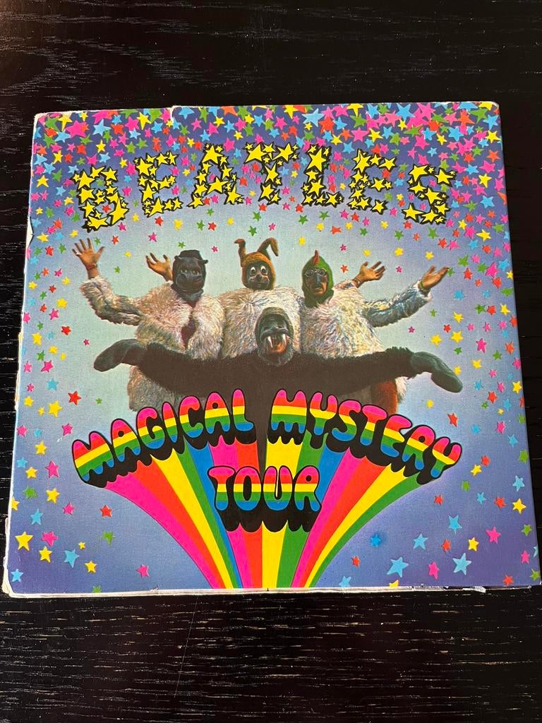 Beatles, Magical Mystery Tour ( orgineel uit 1967 !! ), Cd's en Dvd's, Vinyl Singles, Gebruikt, 7 inch, Ophalen of Verzenden, Inclusief boekje