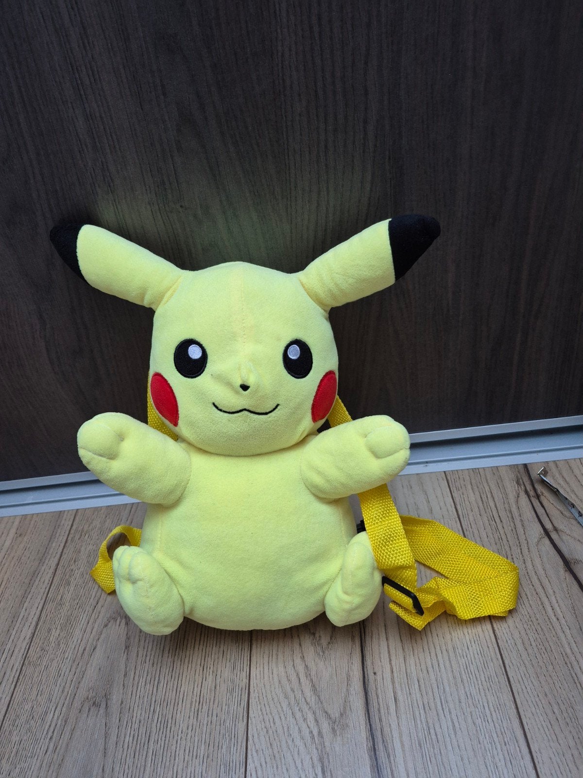 Pikachu Knuffel Rugzak - Pokémon, Geel, Ophalen of Verzenden, Zo goed als nieuw, Pokémon
