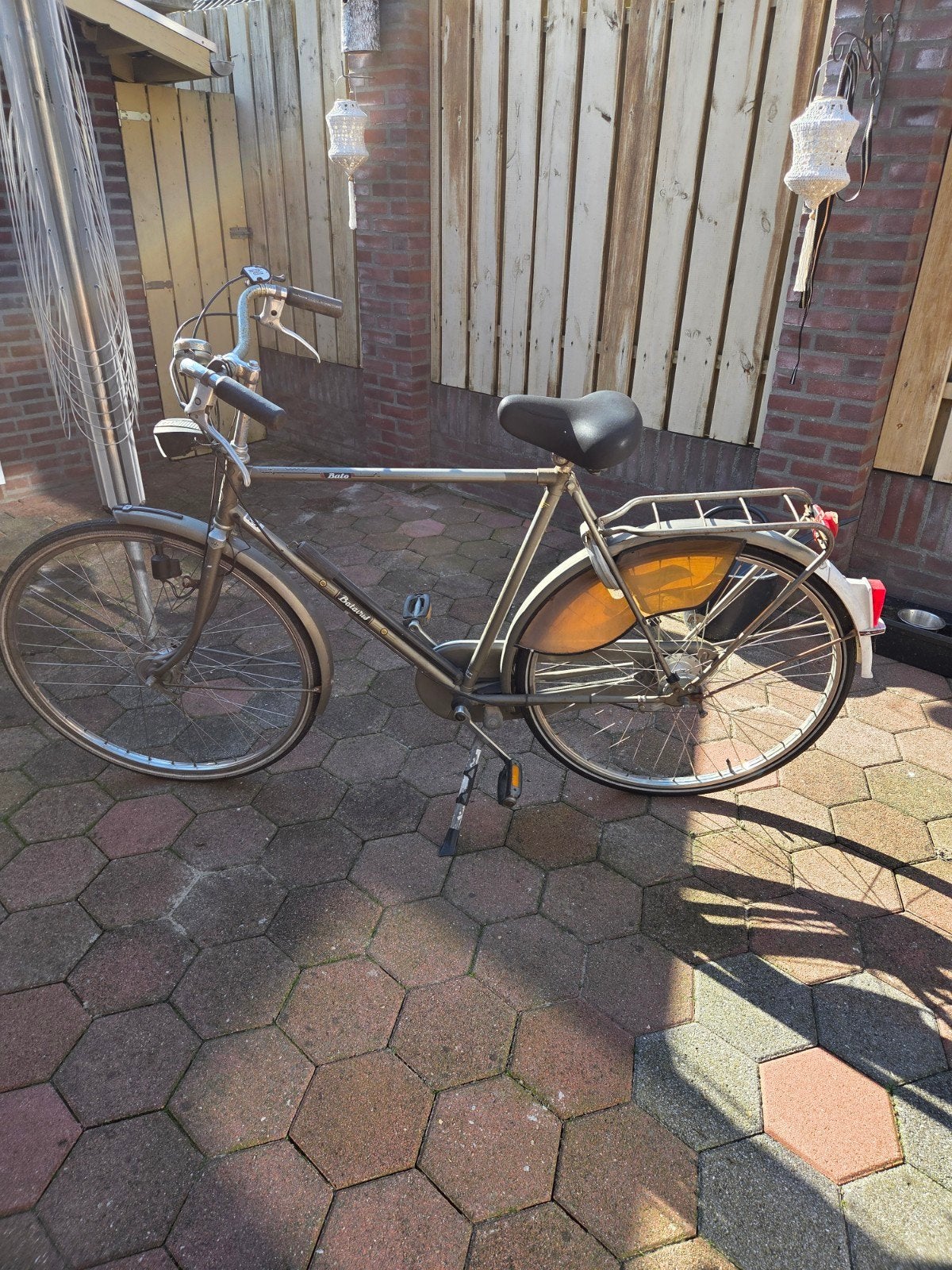 batavus herenfiets, Ophalen