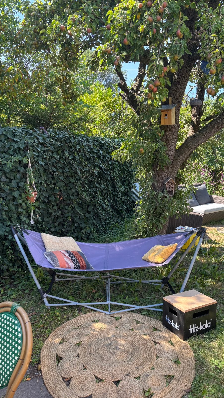 GRATIS hangmat, Tuin en Terras, Ophalen, Gebruikt, Eenpersoons, Buiten