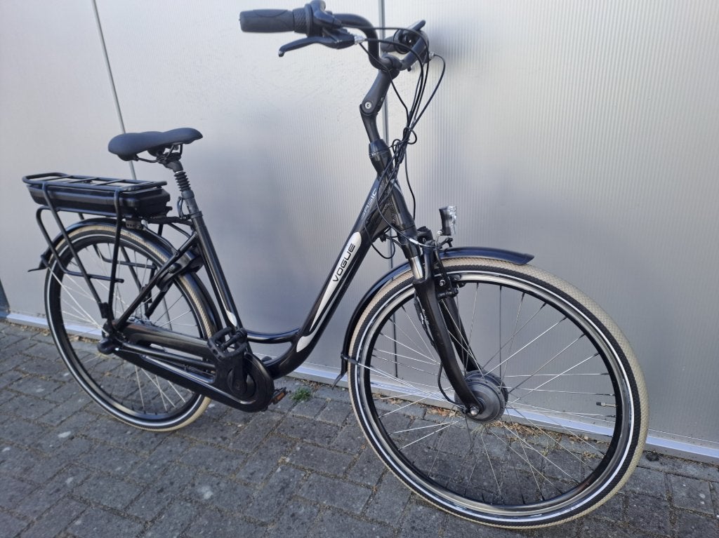 Vogue elektrische dames fiets, Ophalen, Zo goed als nieuw, 50 km per accu of meer, Giant
