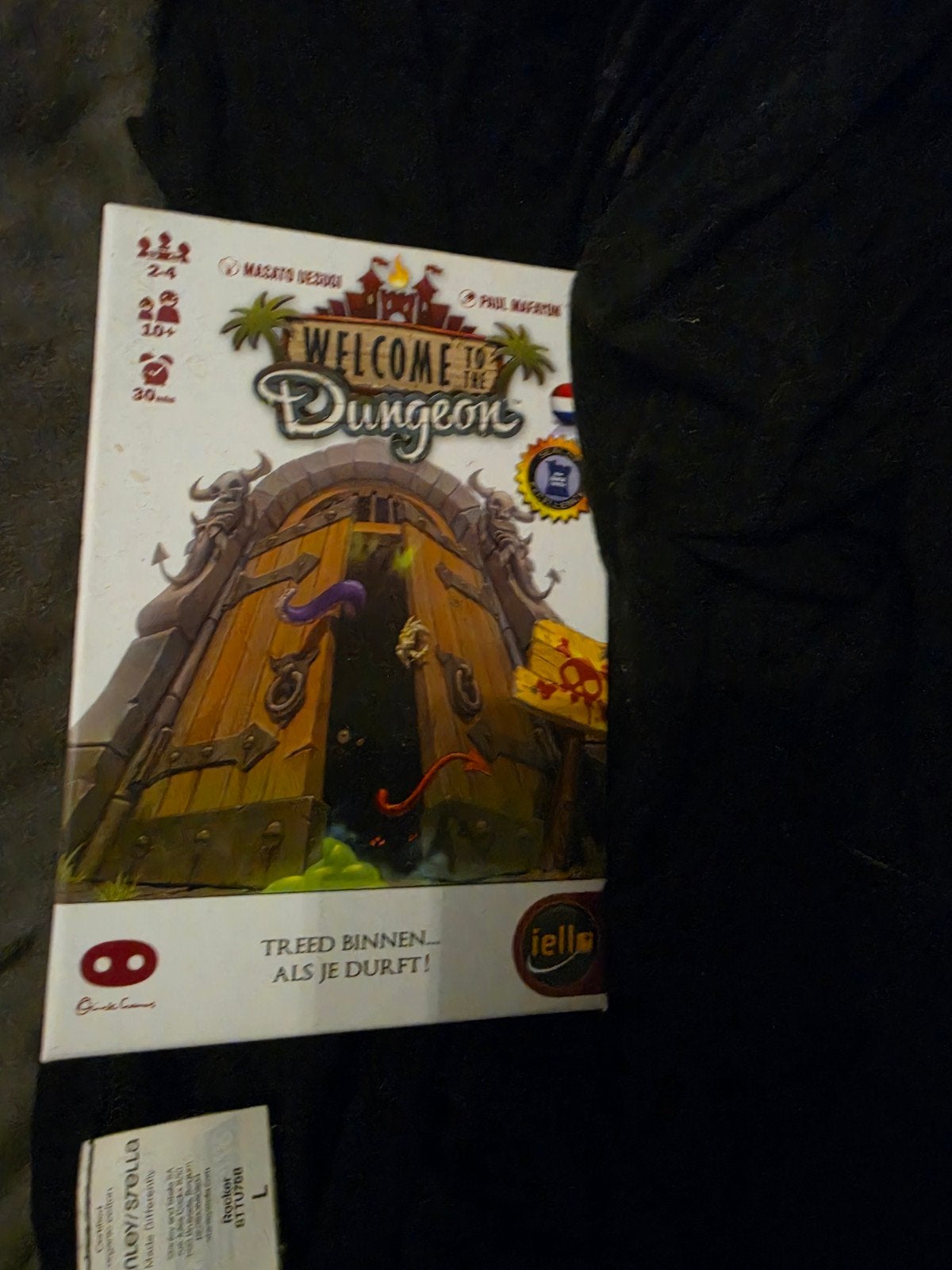 Welcome to the Dungeon bordspel, Een of twee spelers, Ophalen of Verzenden, Gebruikt, Iello