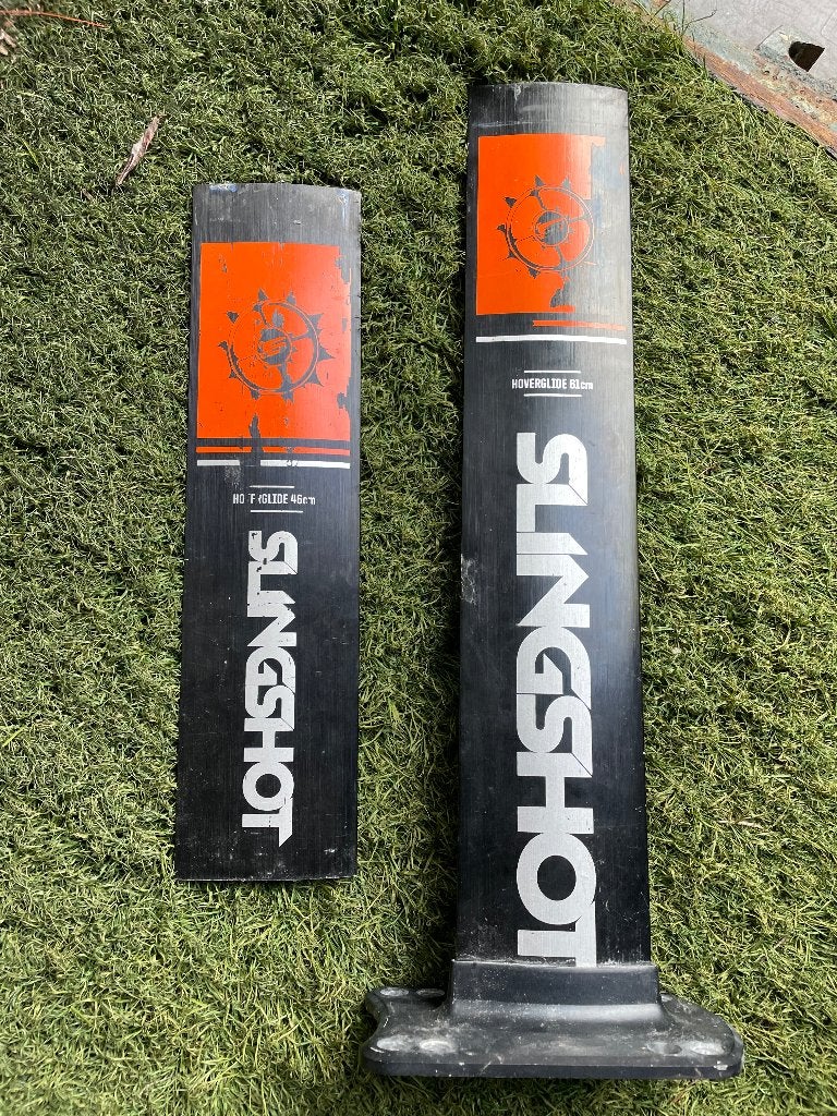 Slingshot masten, Ophalen, Gebruikt, Wingsurf-hydrofoil