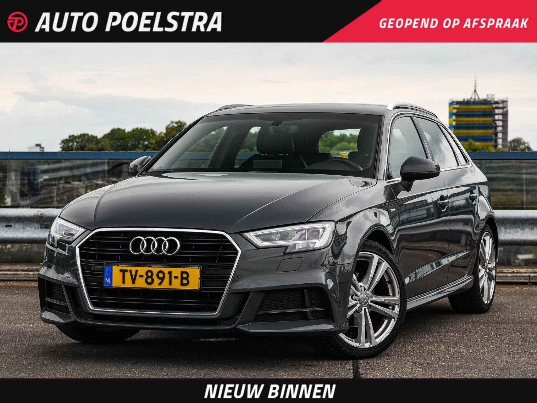 Audi A3 Sportback 30 TFSI Sport S Line Edition | Automaat |, Gebruikt, Origineel Nederlands, Bedrijf, 1180 kg