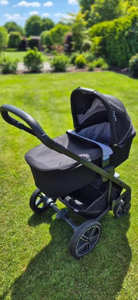 Nuna kinderwagen met reiswieg, Kinderen en Baby's, Kinderwagens en Combinaties, Ophalen, Gebruikt, Overige merken, Met reiswieg