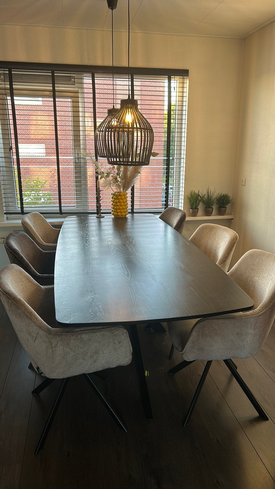 Eettafel (zonder stoelen), Ophalen, 200 cm of meer, 50 tot 100 cm, Zo goed als nieuw