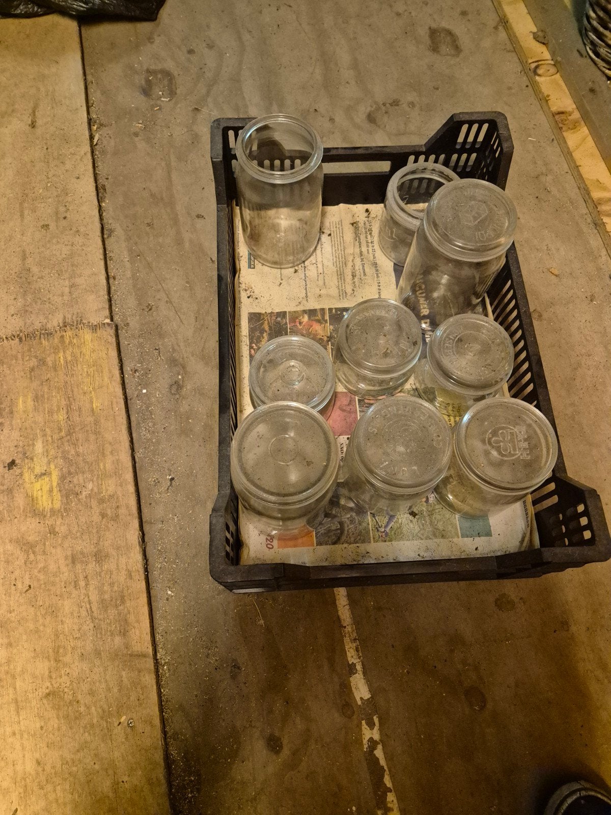 Weckflessen, Ophalen, Gebruikt, Glas