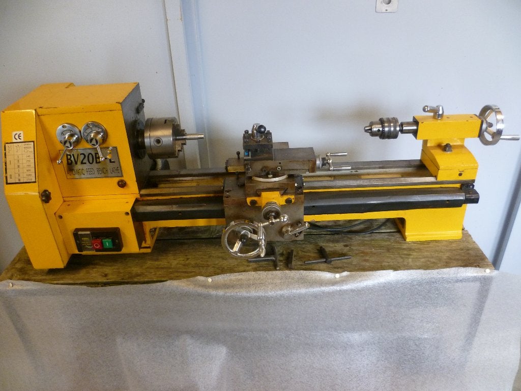 Te koop draaibank BV20B-L, Ophalen of Verzenden, Zo goed als nieuw, Metaaldraaibank