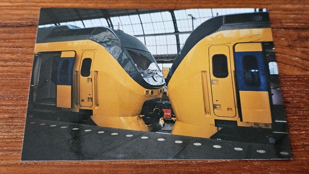 Foto TREIN NS Nederlandse Spoorwegen IRM 8203 Dubbeldekker, Verzenden, Gebruikt, Trein, Overige typen