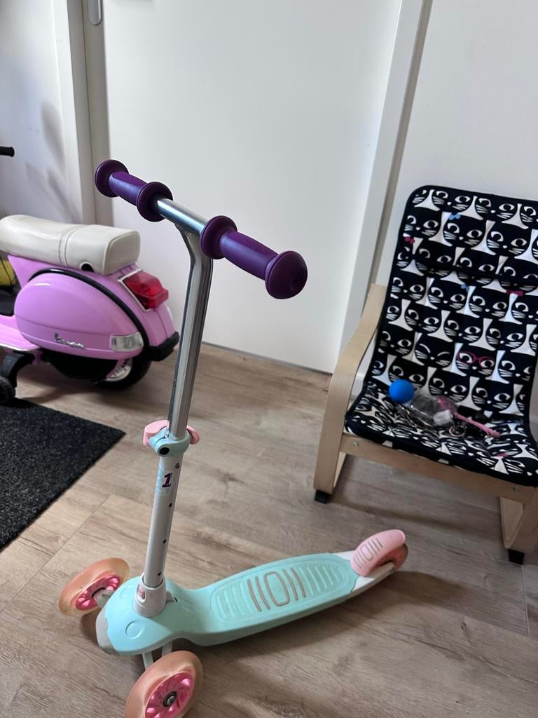 Oxelo step met lichtjes, Fietsen en Brommers, Steps, Ophalen, Gebruikt, Gewone step