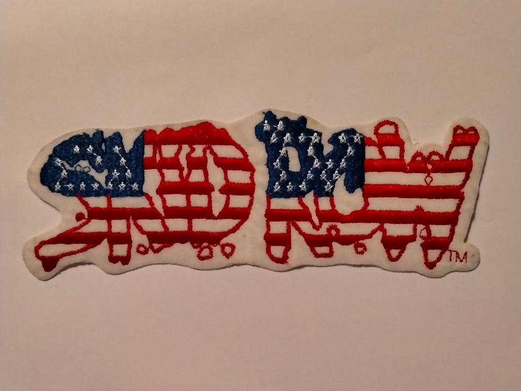 Skid Row vintage rock metal RARE grote USA patch embleem, Ophalen of Verzenden, Zo goed als nieuw, Kleding