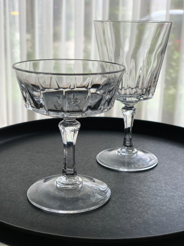 24-delige Set Vintage Cristal d'Arques "Versailles", Ophalen of Verzenden