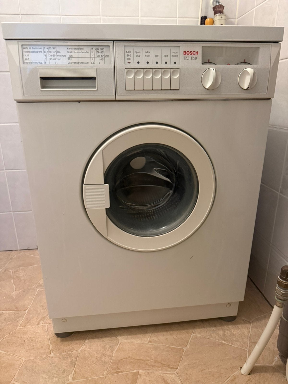 Bosch Exclusiv wasmachine – 1200 toeren – goed werkend, Witgoed en Apparatuur, Wasmachines, Zo goed als nieuw, 85 tot 90 cm, 1200 tot 1600 toeren