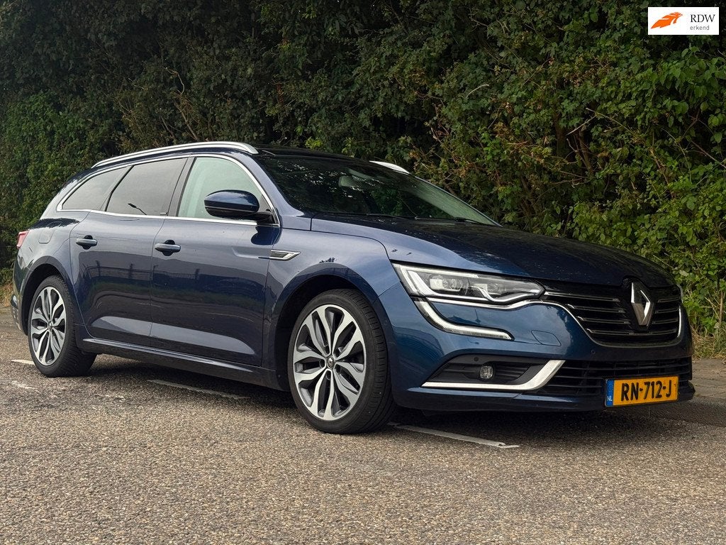 Renault Talisman Estate 1.6 dCi Intens BTW 4Control AUTOMAAT, Auto's, Renault, Gebruikt, 4 cilinders, 1850 kg, Blauw